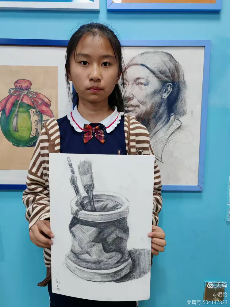 中级素描2班《素描水桶》第6次课